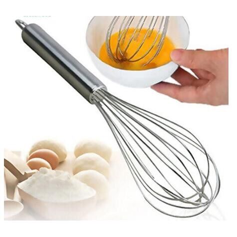 Cây đánh trứng thép 25cm loại lớn