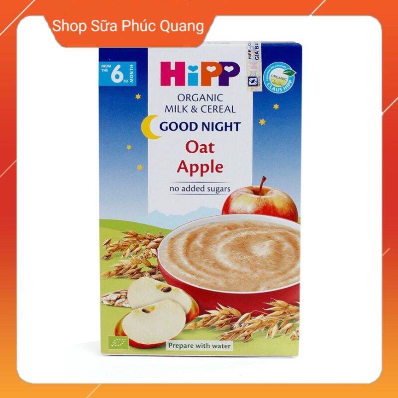 Bột ăn dặm HIPP dành cho bé từ 6 tháng tuổi đủ 6 vị ( Date mới )