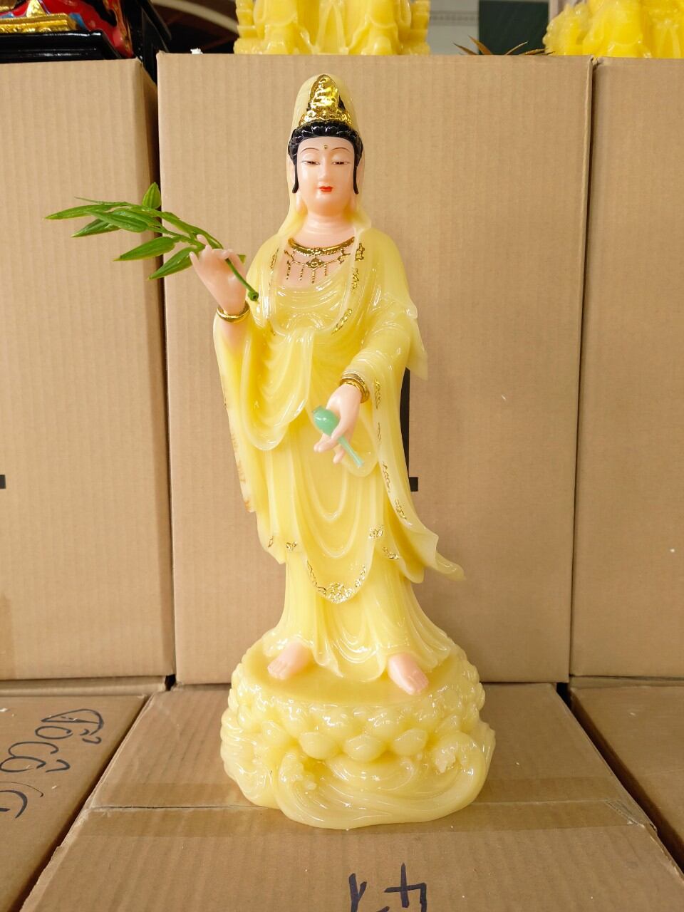 Tượng quan âm bồ tát cao 40cm