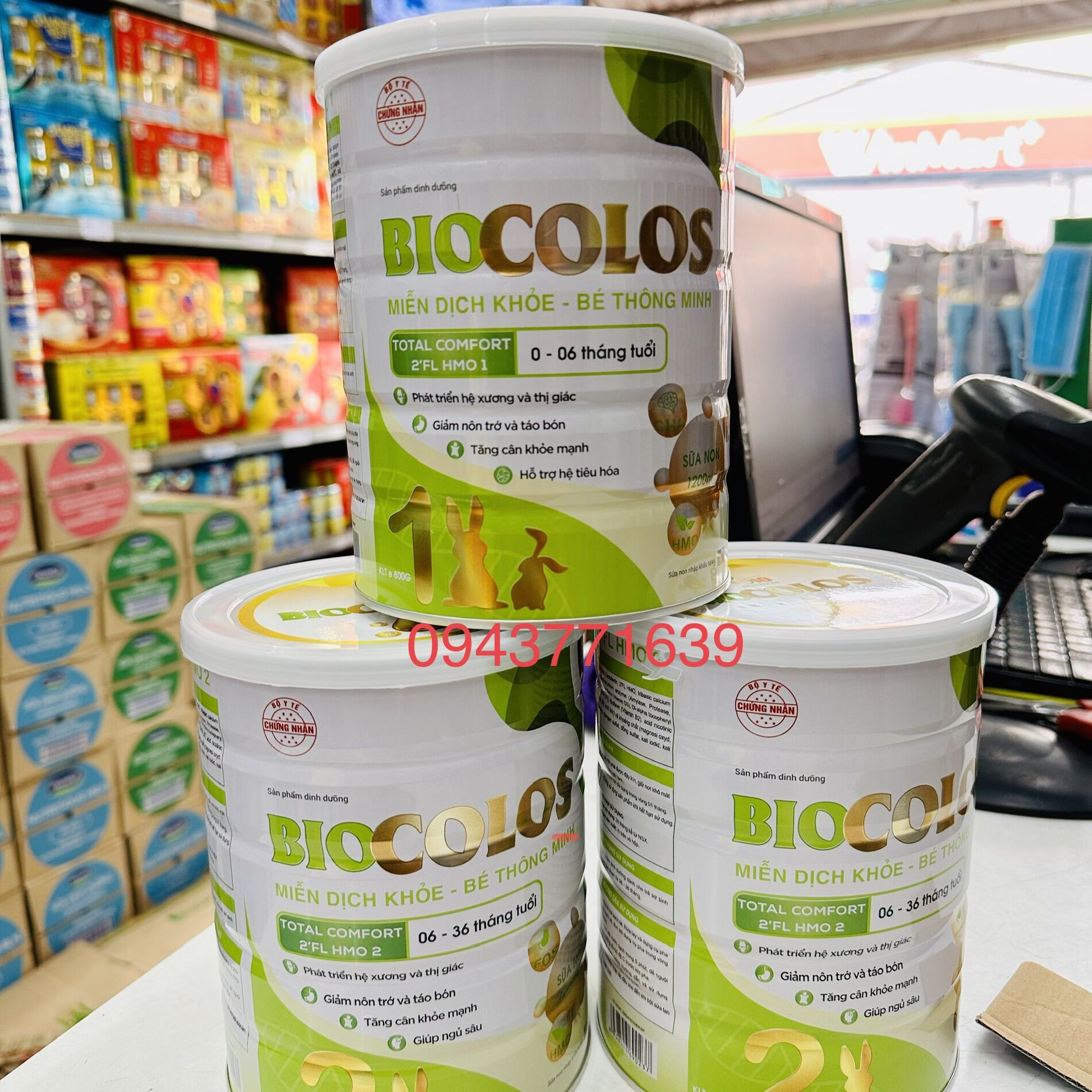 [Chính hãng] Sữa BIOCOLOS TOTAL COMFORT 2 800g (6-36 tháng )