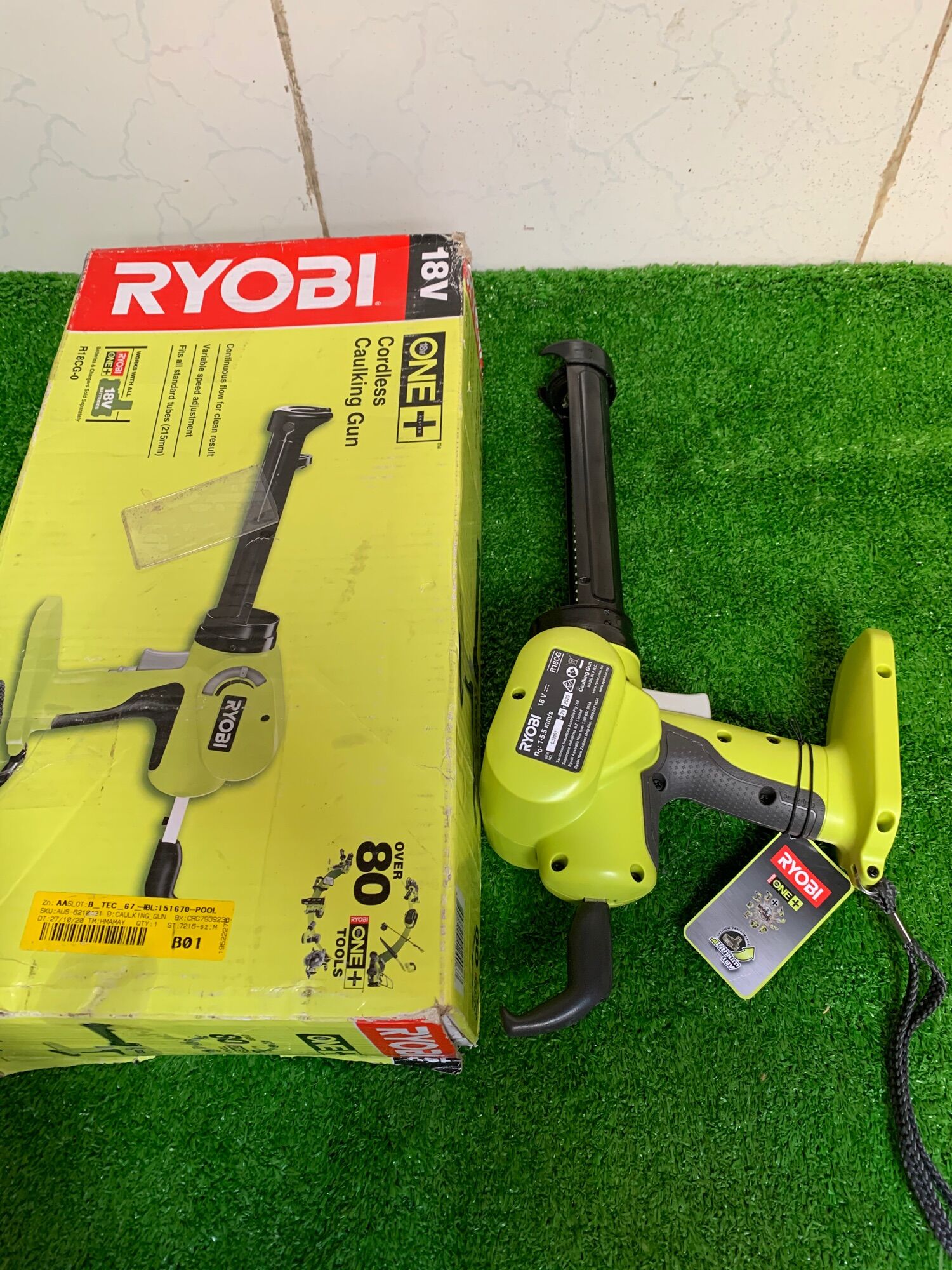 Máy silicon ryobi 18v