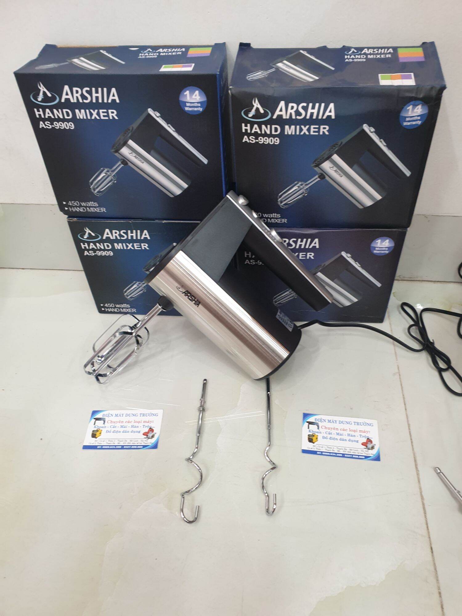 MÁY ĐÁNH TRỨNG ĐA NĂNG ARSHIA HAND MIXR - AS-9909