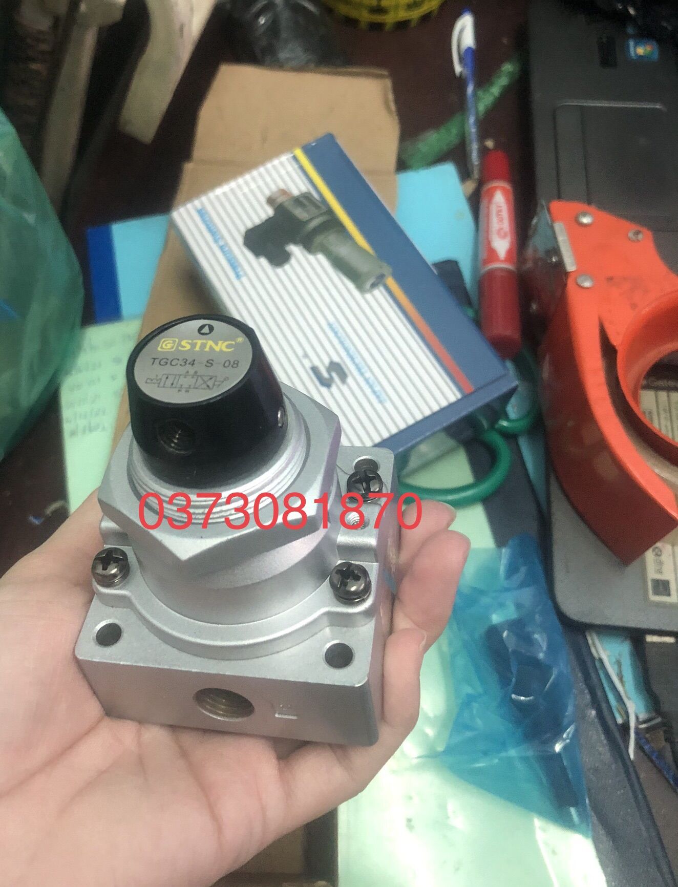 VAN GẠT TAY KHÍ NÉN HƠI STNC