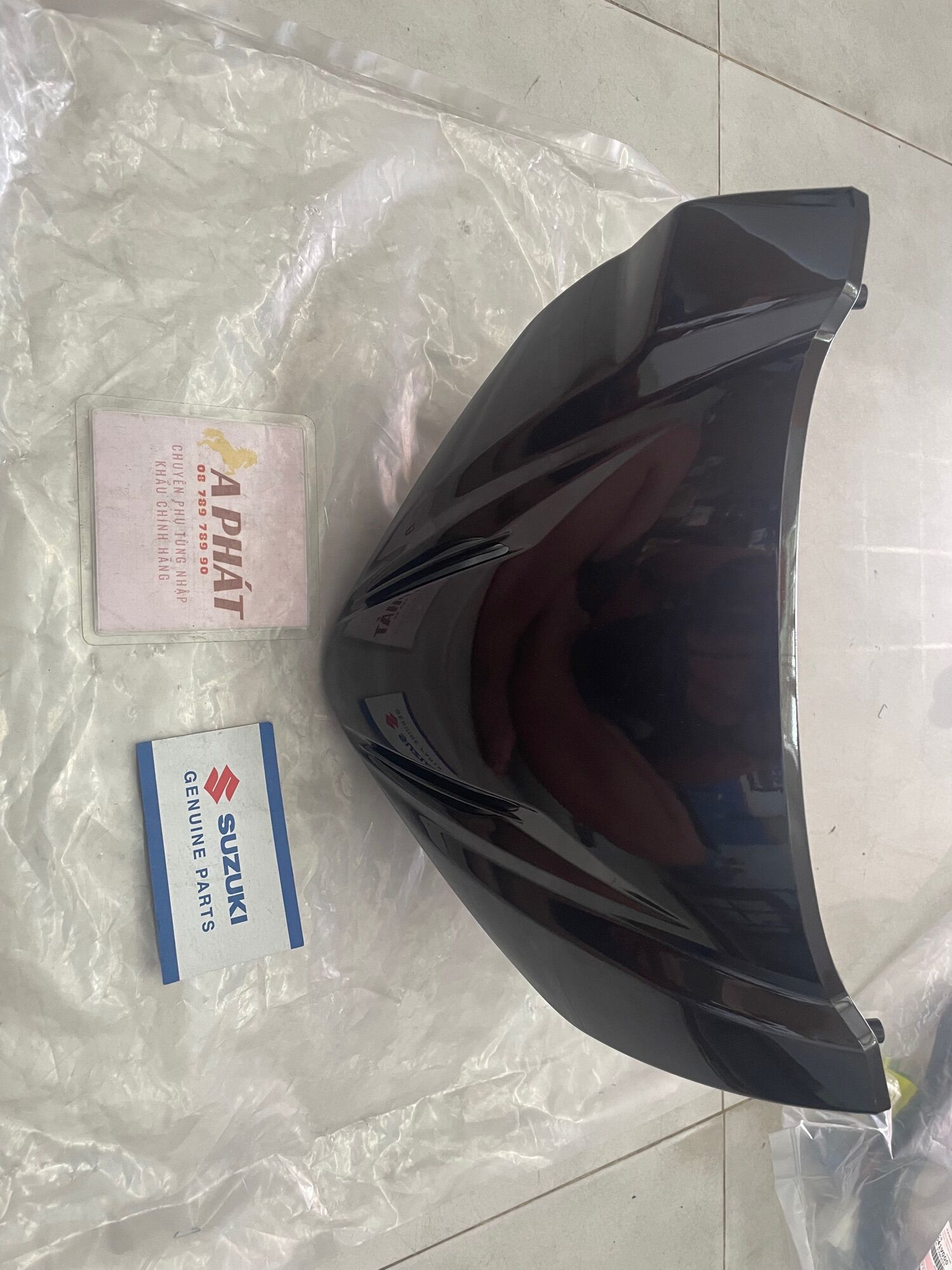 Ốp đầu xe suzuki hayate