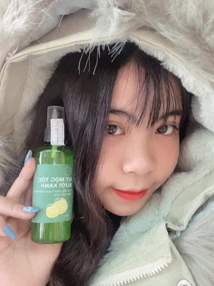 XỊT KÍCH MỌC TÓC BƯỞI XANH