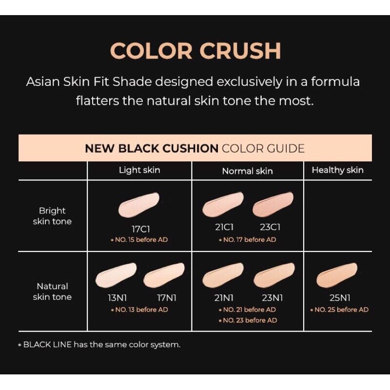 [HCM]Phấn ướt HERA BLACK CUSHION SPF 34/PA++ (mẫu mới)