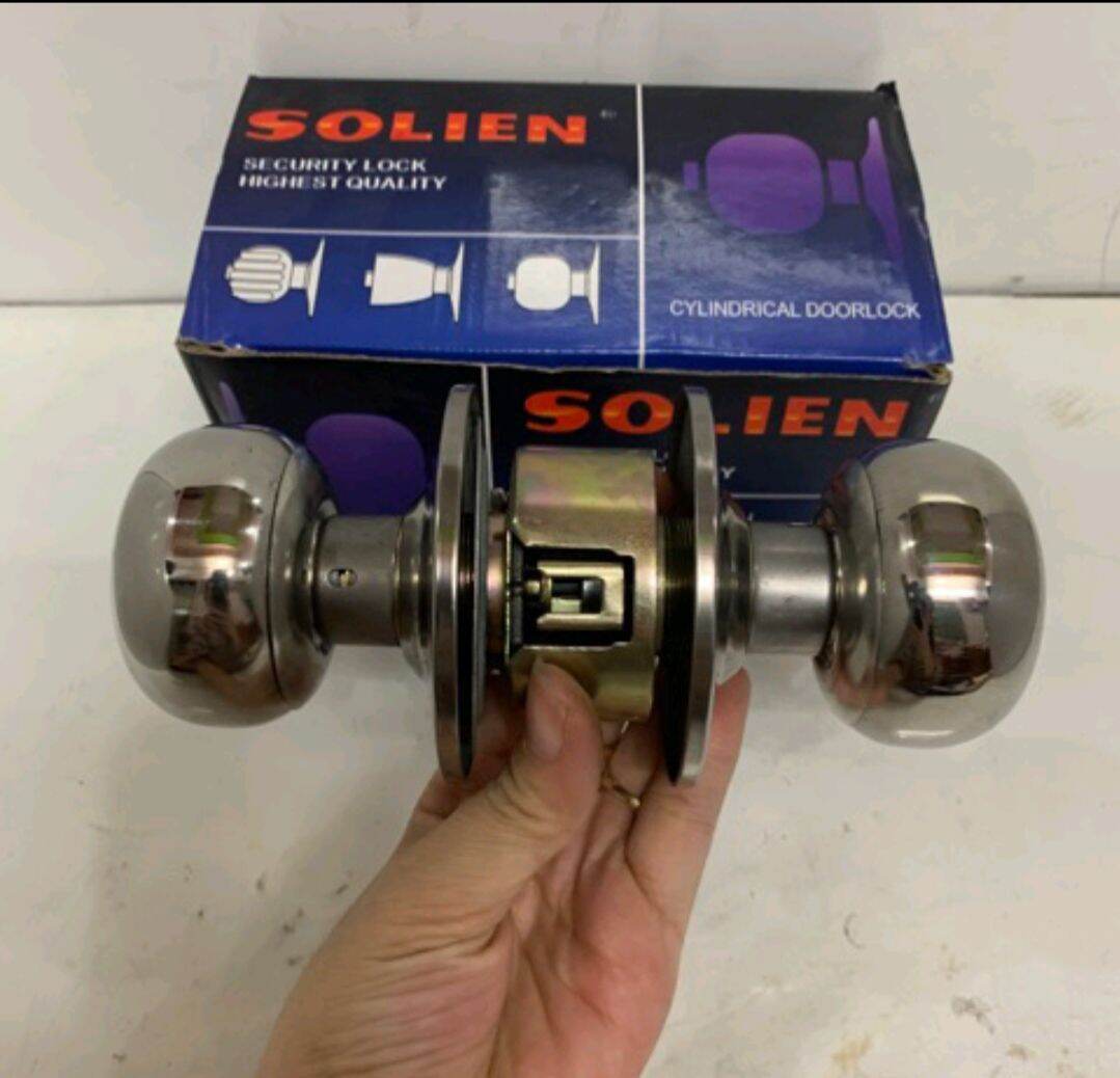 Khóa tay nắm tròn solien.