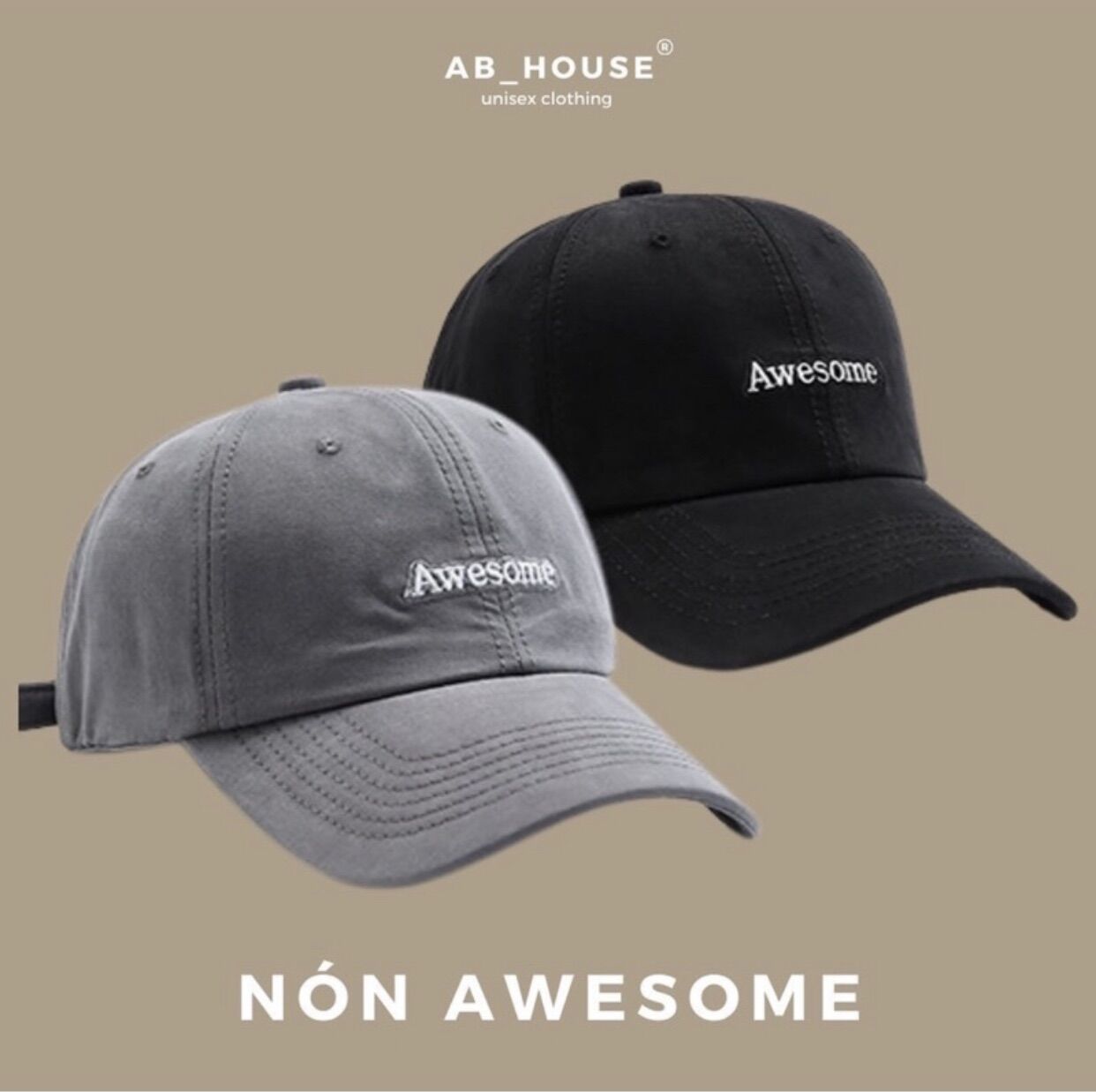 Nón mũ lưỡi trai awesome