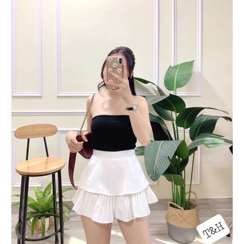Chân Váy 2 Tầng Dập Ly