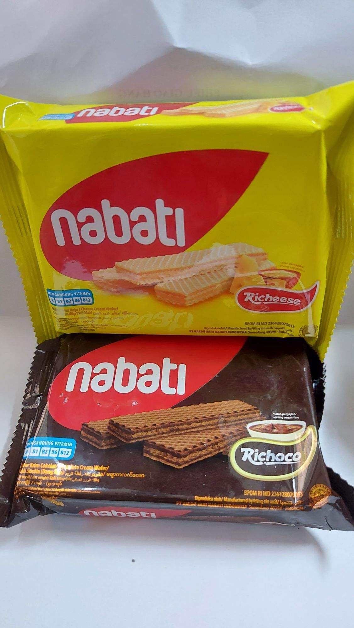 Bánh xốp phomai Nabati thẻ 50g