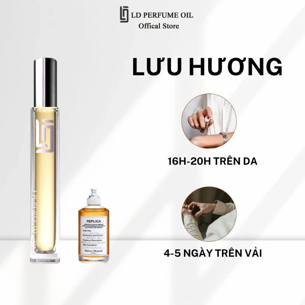 Tinh dầu nước hoa LD PERFUME OIL (Nam)- Rep.li.ca - mã 10
