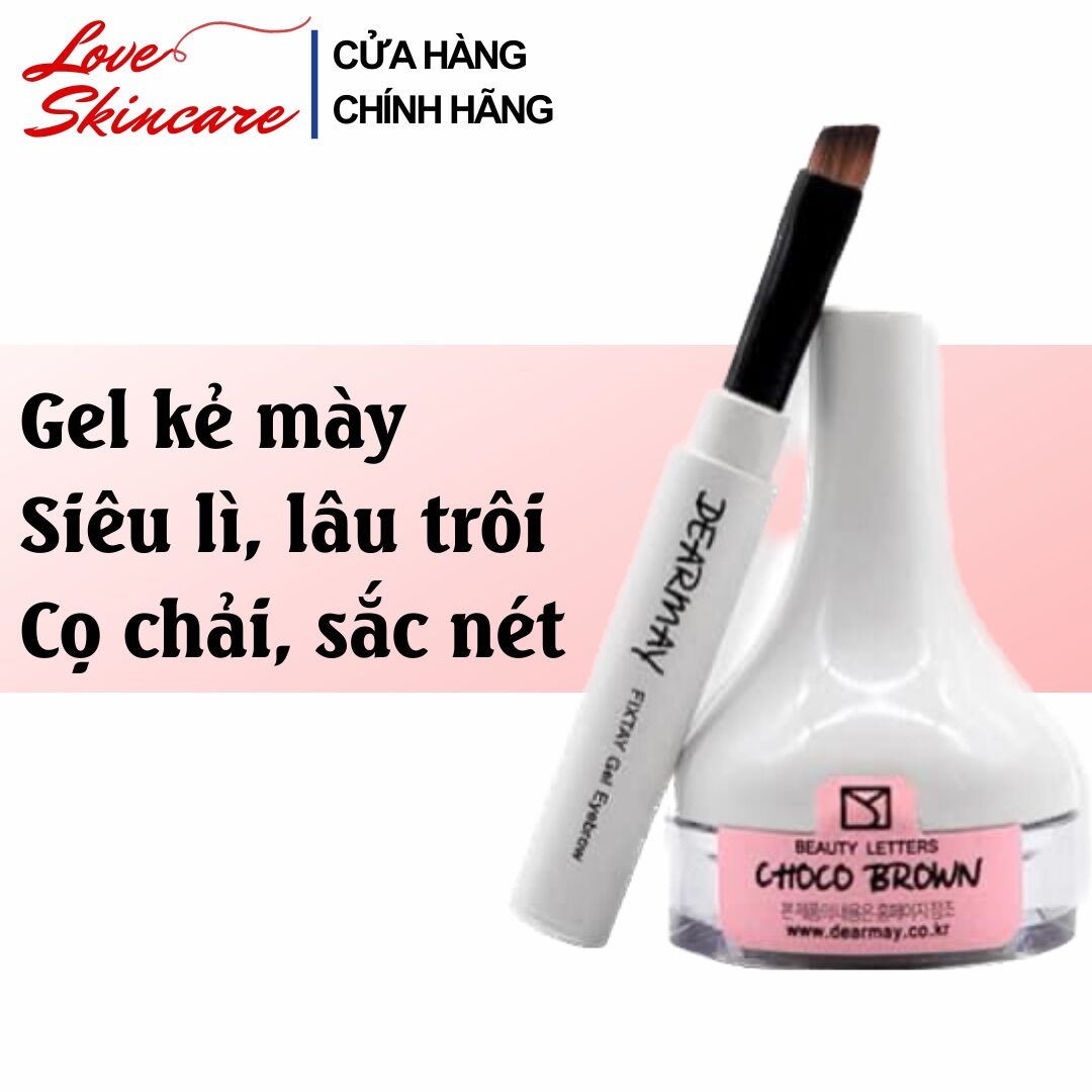 Gel Kẻ Mày Chống Trôi Chống Nước Dearmay Fixtay Gel