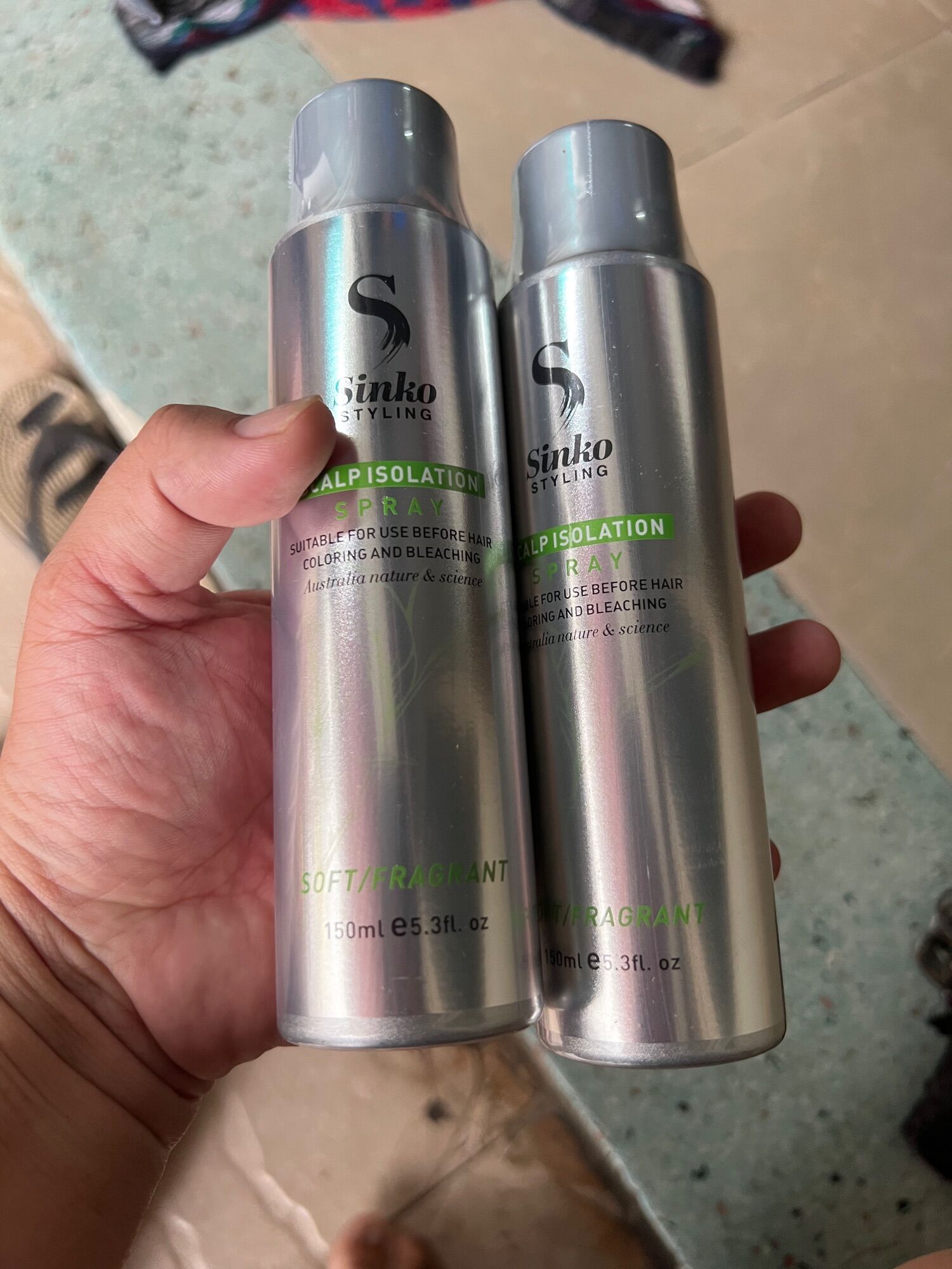 Xịt dưỡng chống rát scalp isolation sinko styling 150ml hàng chính hãng 100%