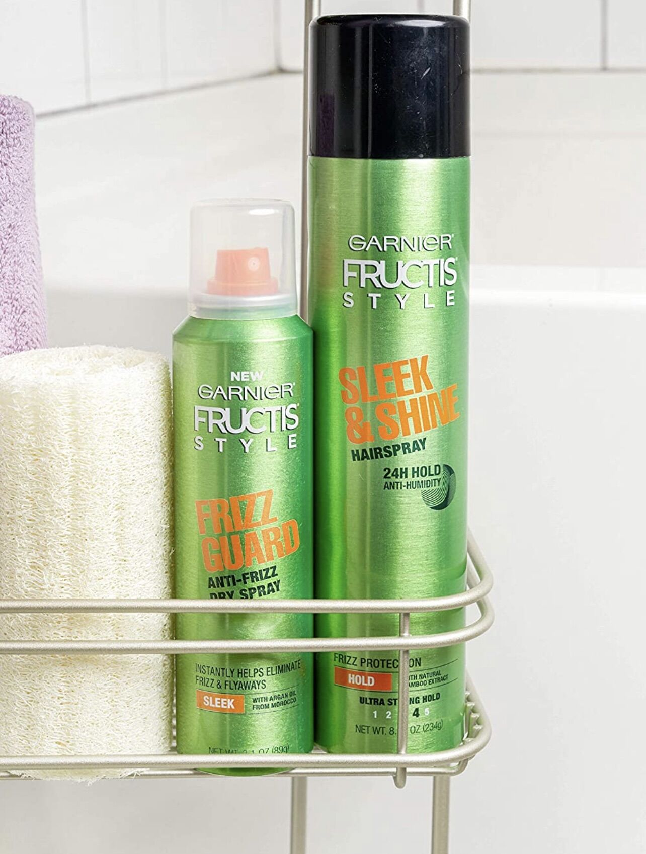 [AUTH-ĐỦ BILL] KEO XỊT GIỮ NẾP TÓC GARNIER SLEEK & SHINE HAIRSPRAY