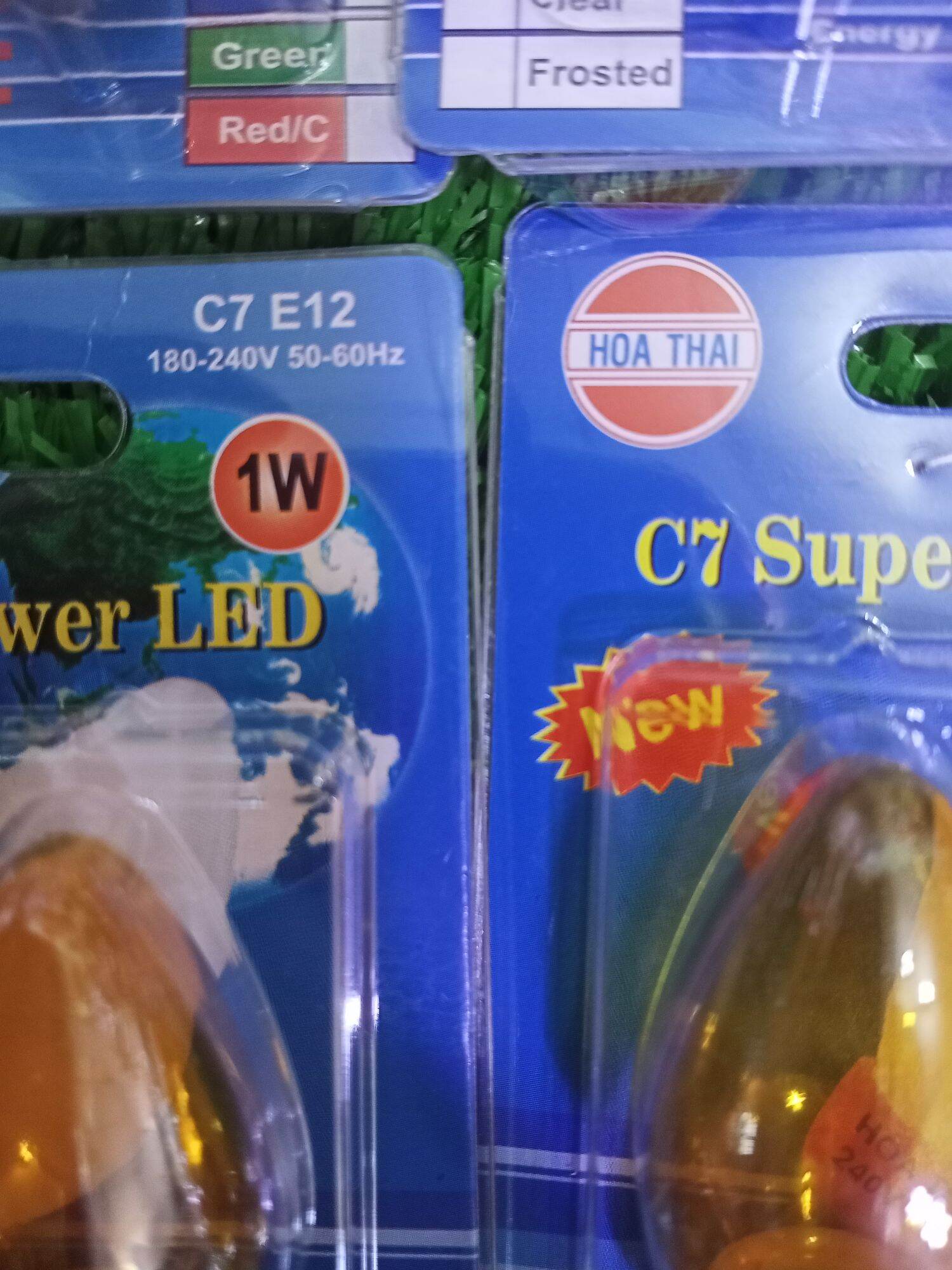 Bóng ớt led màu đỏ