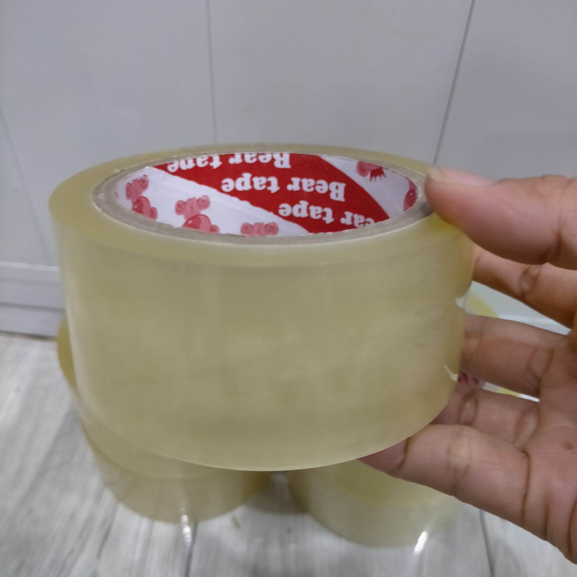 BĂNG KEO TRONG 100Y - 1kg ( 6 cuộn)