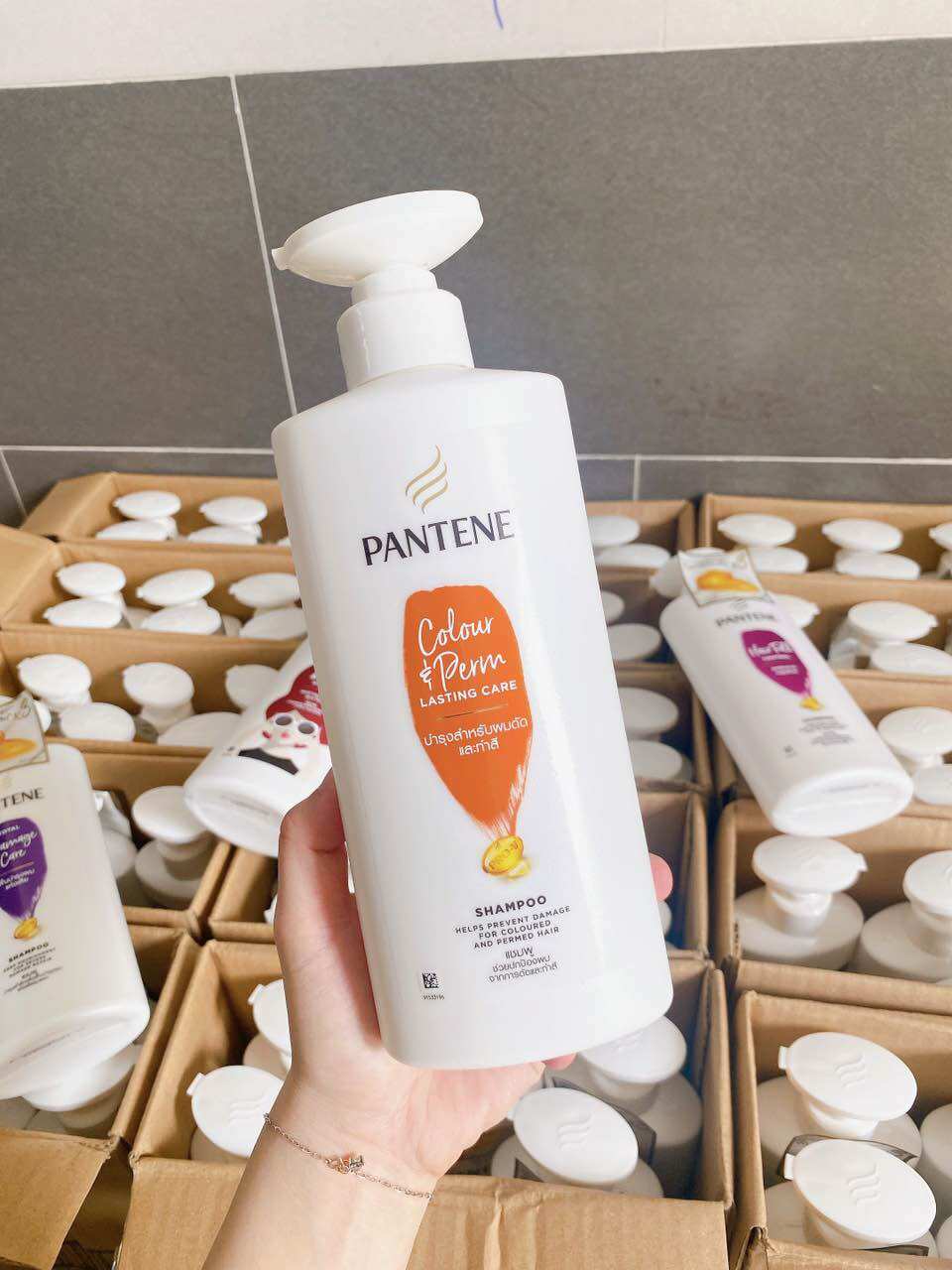 Dầu gội pantene Silky Smooth