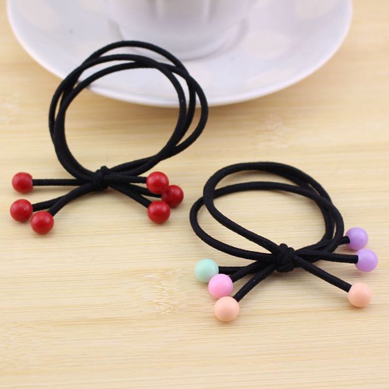 buộc tóc các màu siêu xinh cho các bạn nữ