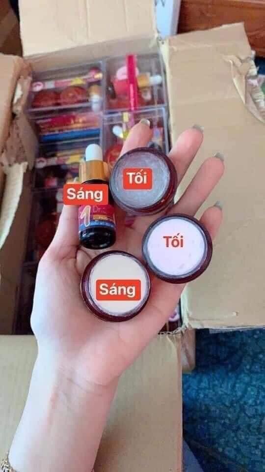 (Chính hãng) Bộ kem nám sạm da đỏ Thái Lan