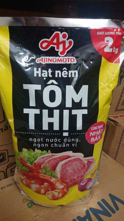 Hạt nêm tôm thịt Ajinomoto 2kg