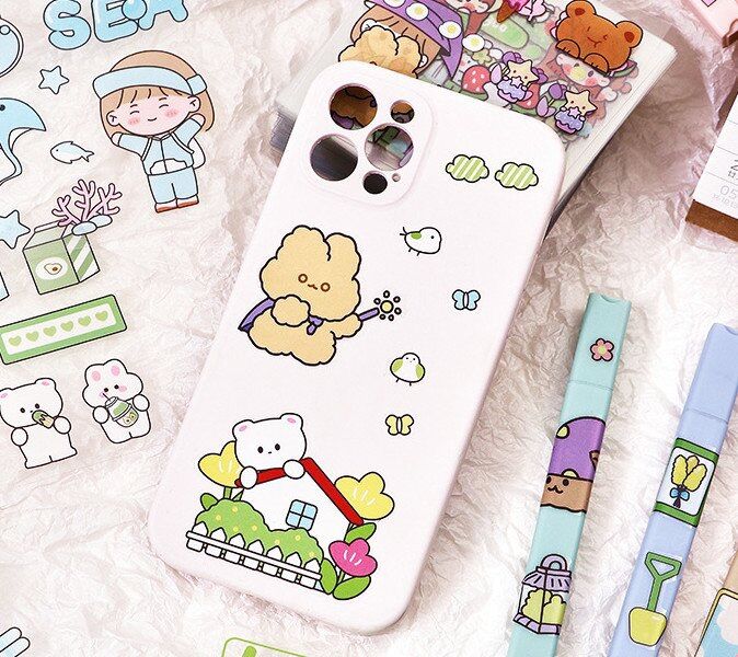 Hộp sticker 100 tấm (1000 sticker) không thấm nước