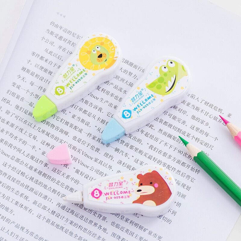 Bút xoá kéo mini hoạt hình dễ thương