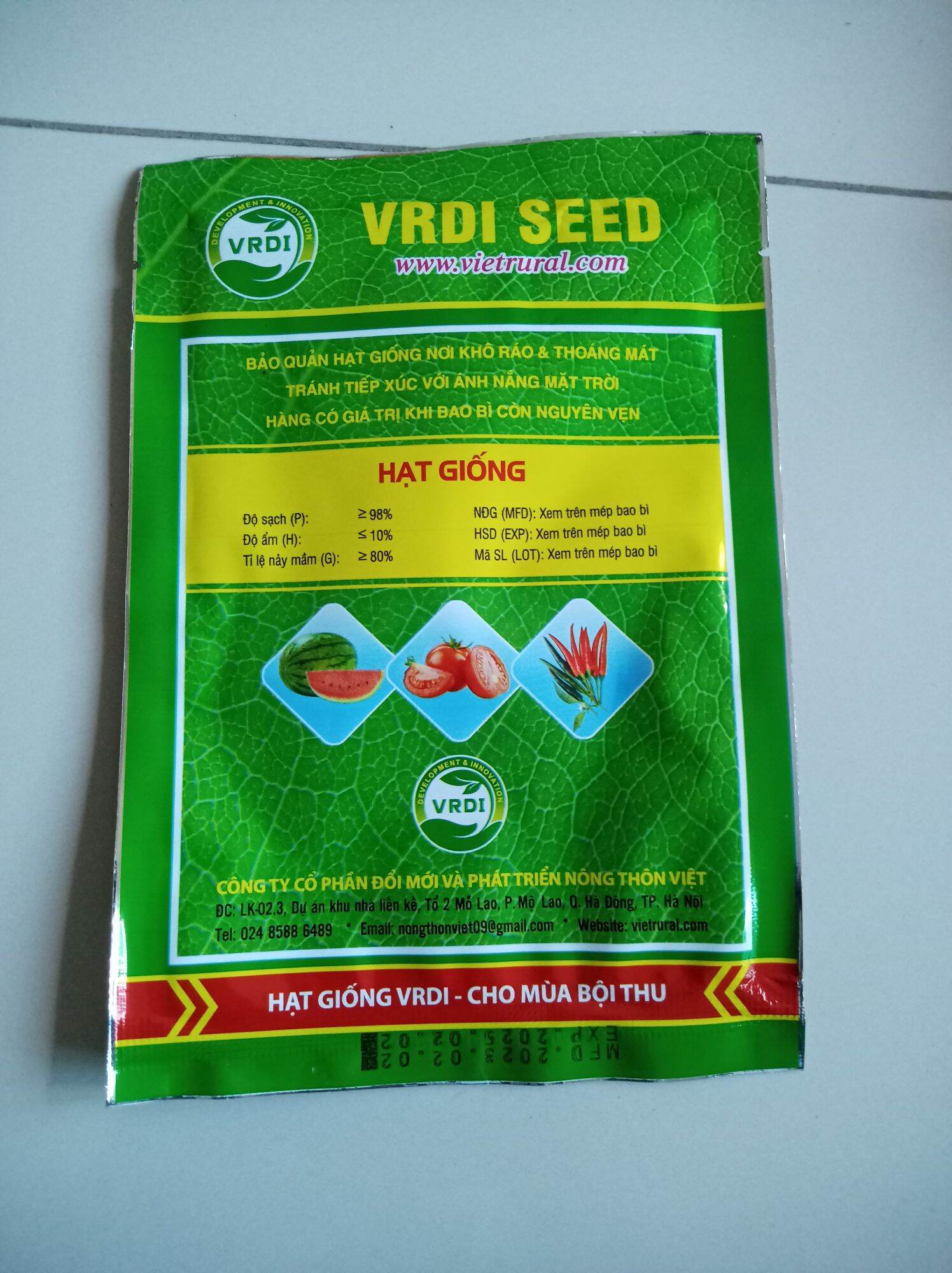 Hạt giống bí đỏ siêu ngọn ( chỉ lấy ngọn) gói 20gr