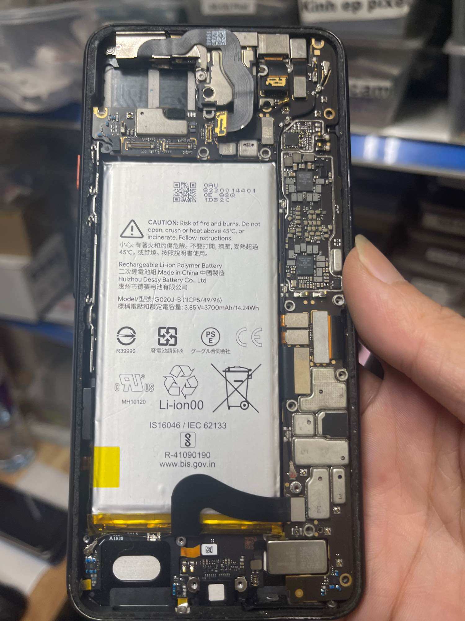 Pin điện thoại google pixel 4 XL Dung lượng cao