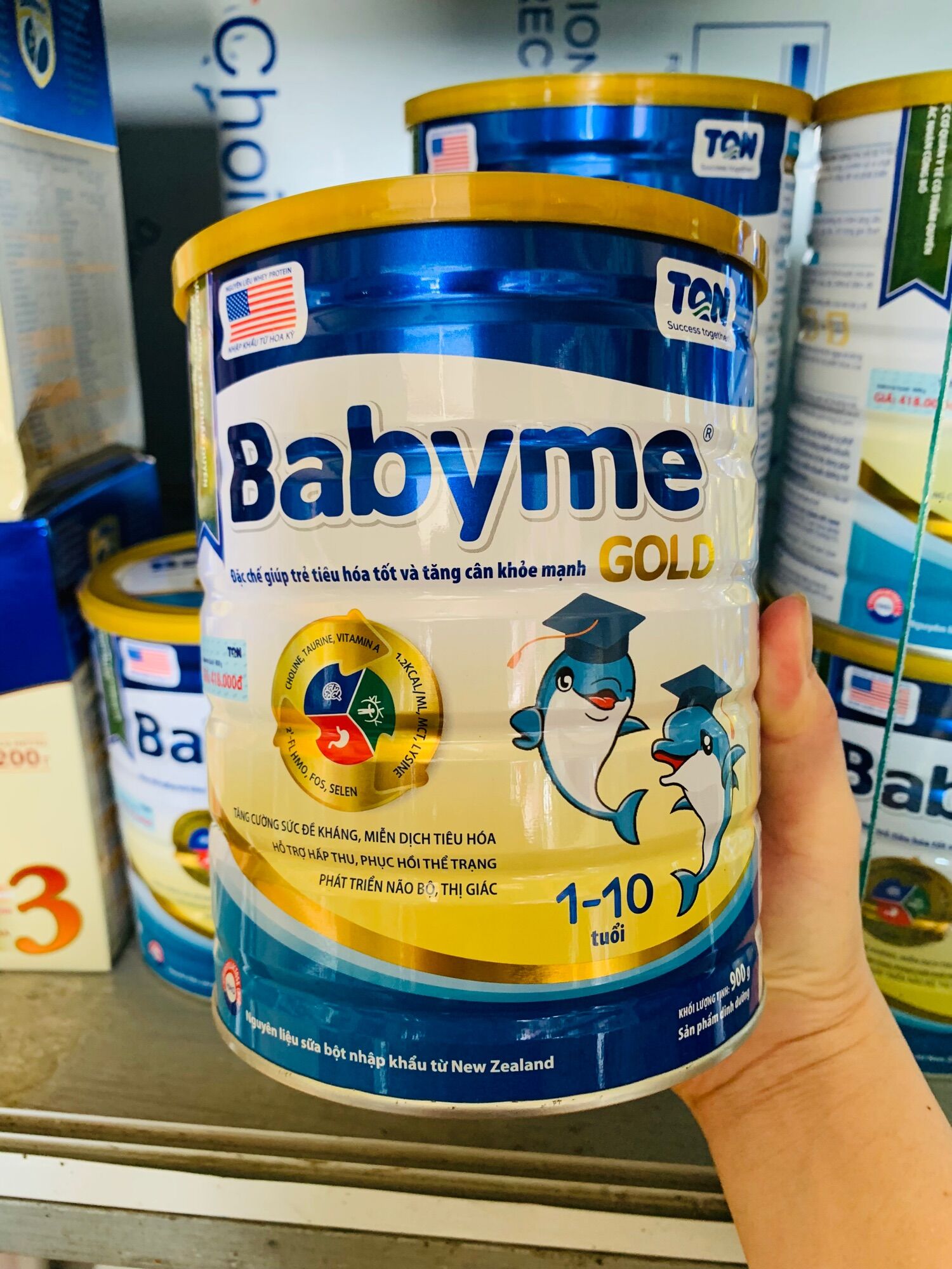 SỮA BABYME GOLD 900g