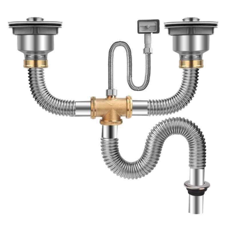 Bộ xả chậu inox 304 cao cấp