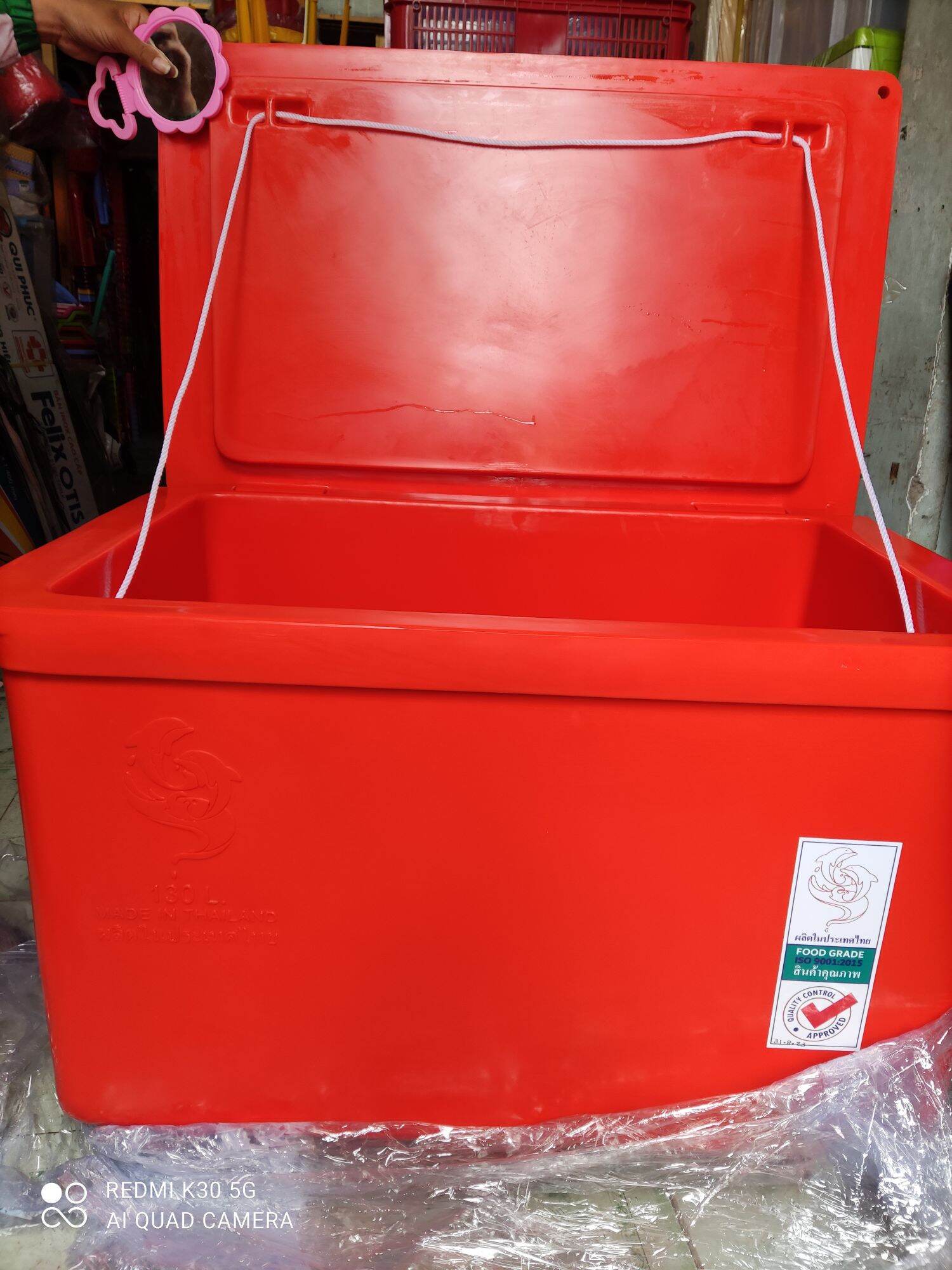 Thùng đá Thái Lan 130 lít nhập khẩu ( hiệu cá heo)
