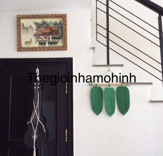 Mành macrame trang trí decor