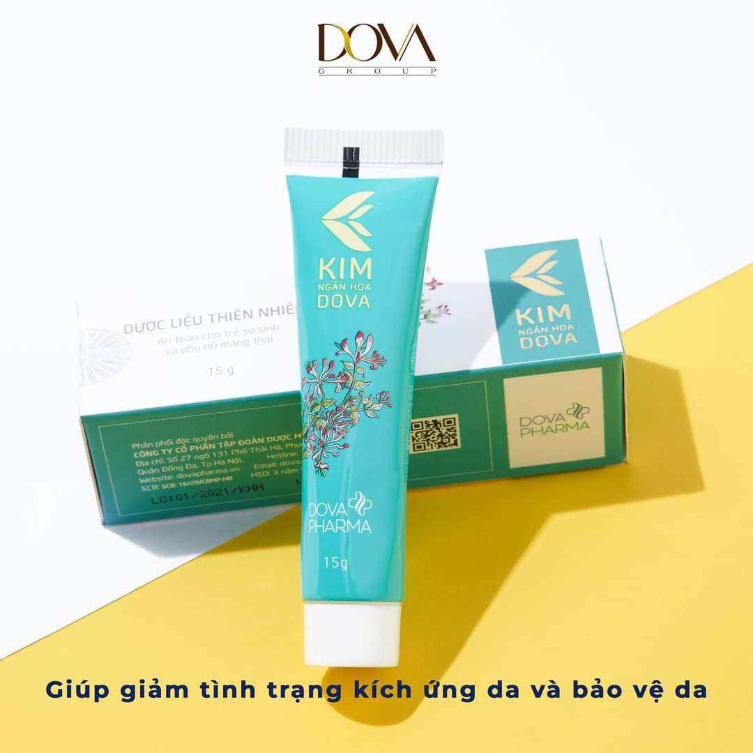 Kim ngân hoa Dova kèm quà tặng
