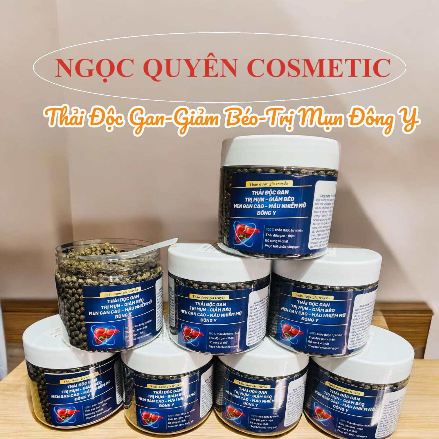 Detox Mát Gan, Da Viêm Mụn, Giảm Béo Đông Y. 