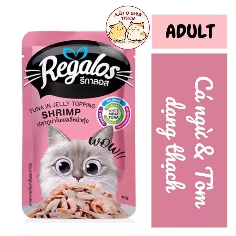 Pate regalos gói 70g - pate cho mèo mọi lứa tuổi