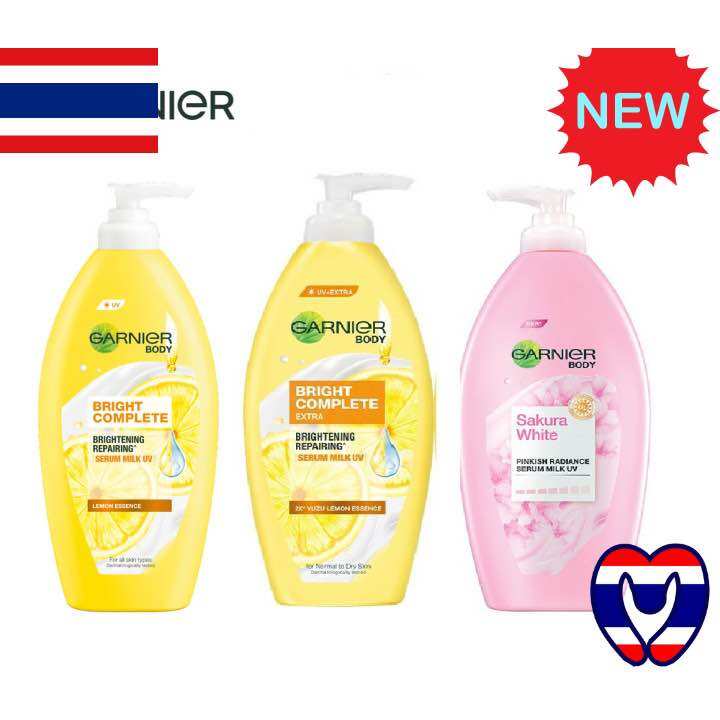 Sữa dưỡng thể toàn thân Garnier Bright Complete Body Lotion 400ml - Thái Lan
