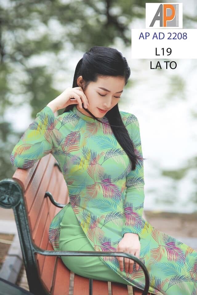 Vải áo dài chiếc lá