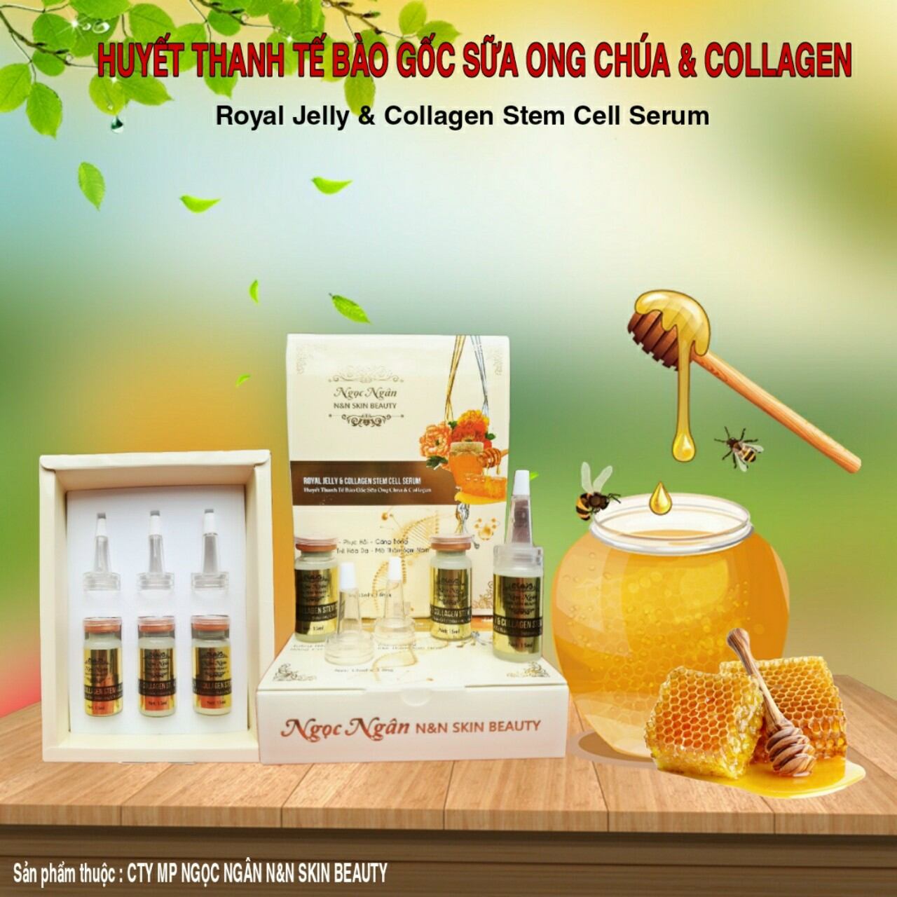 SERUM SỮA ONG CHÚA & COLLAGEN