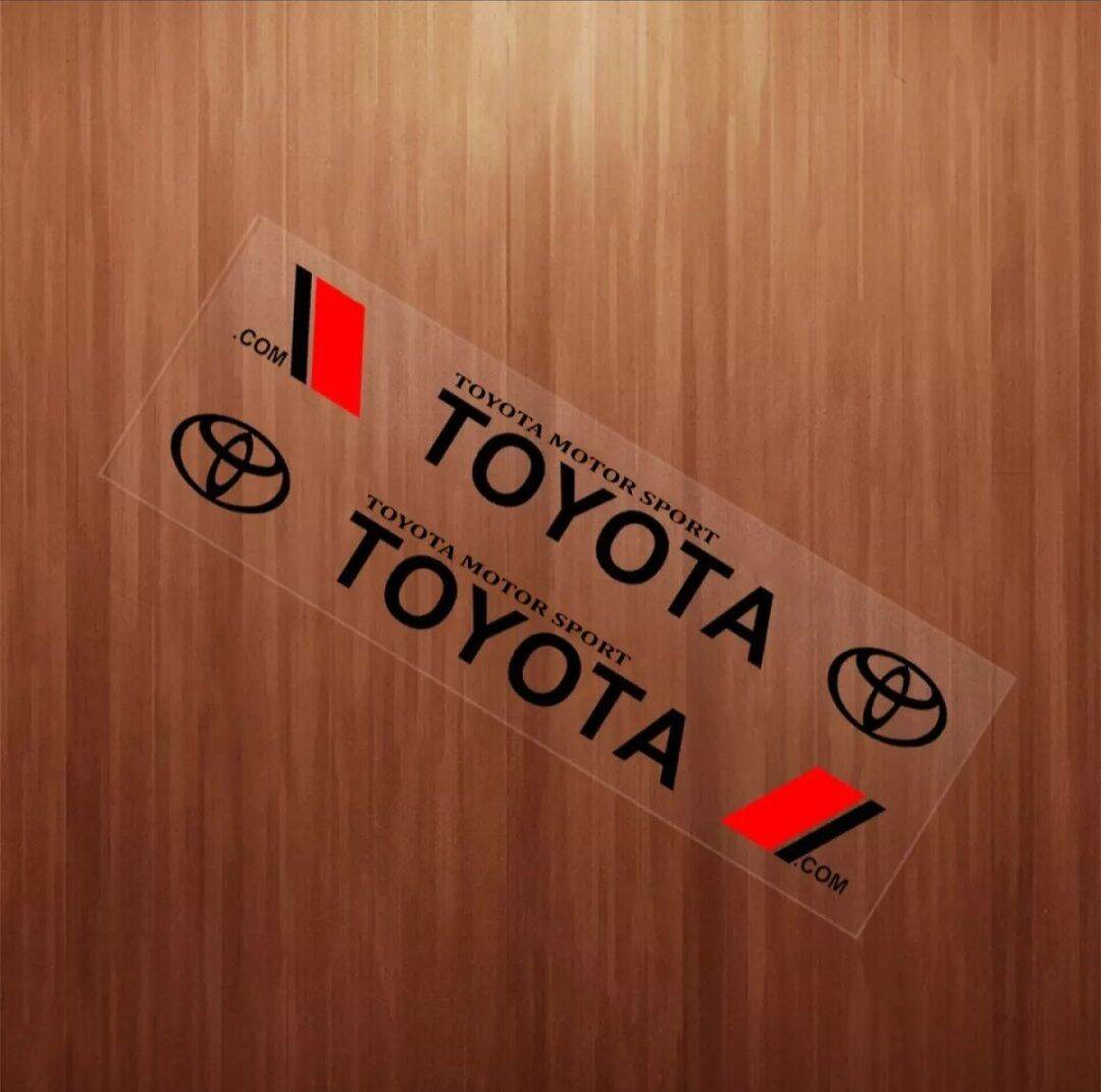 Tem dán xe hơi logo Toyota