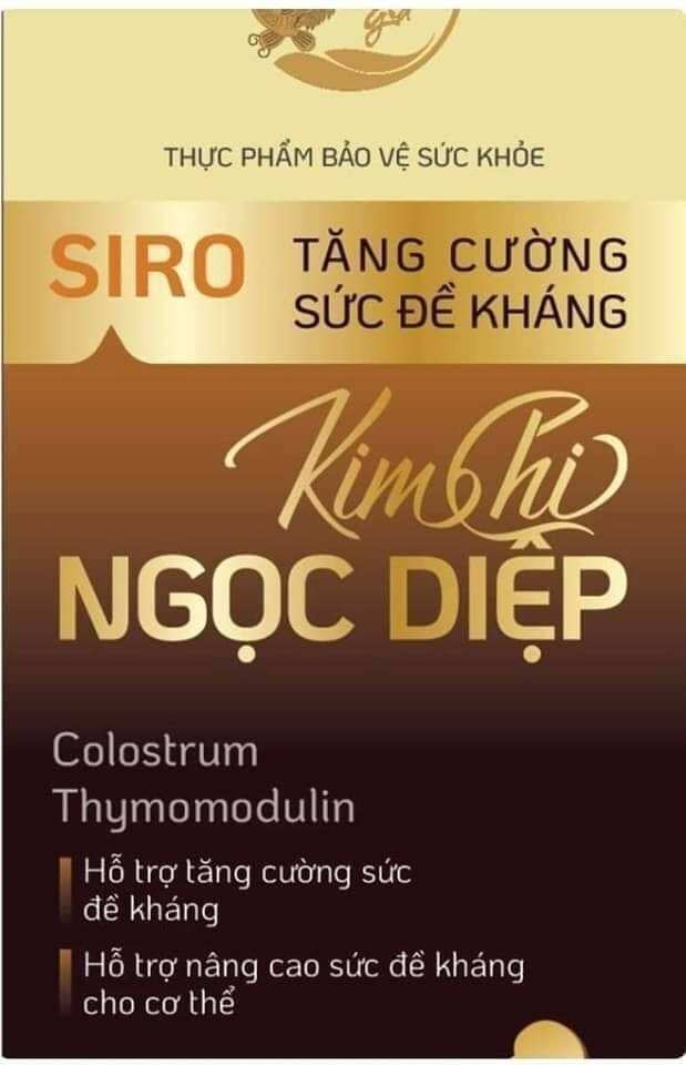 SIRO KIM CHI NGỌC DIỆP - BẢO VỆ SỨC KHỎE TĂNG SỨC ĐỀ KHÁNG