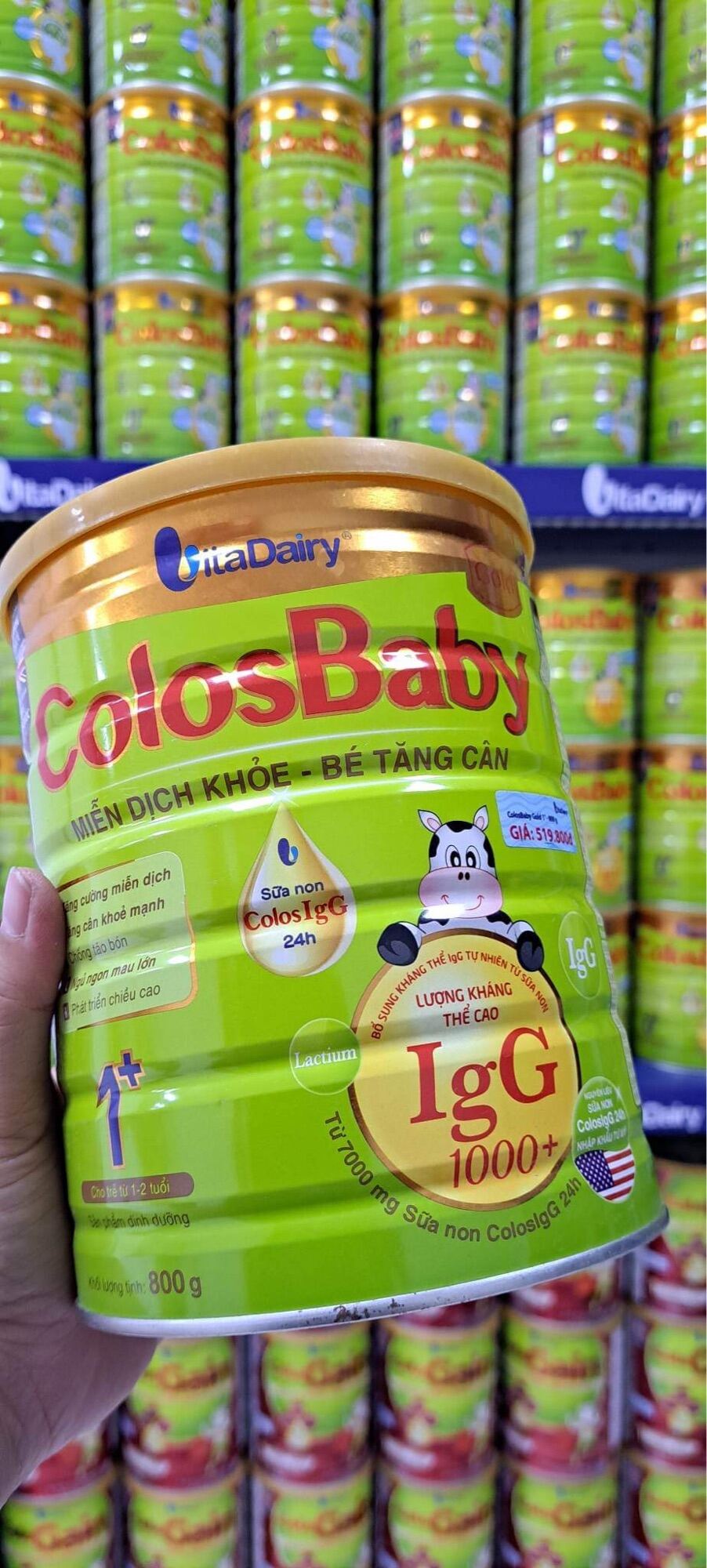 ColosBaby Gold 1+ 800g  HSD 11 2024