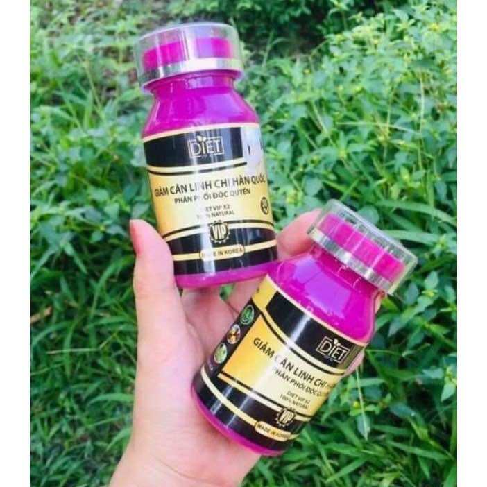 Giảm cân Linh Chi Hàn Quốc Diet Vip X2 hộp 30 viên (giảm cân cấp tốc)