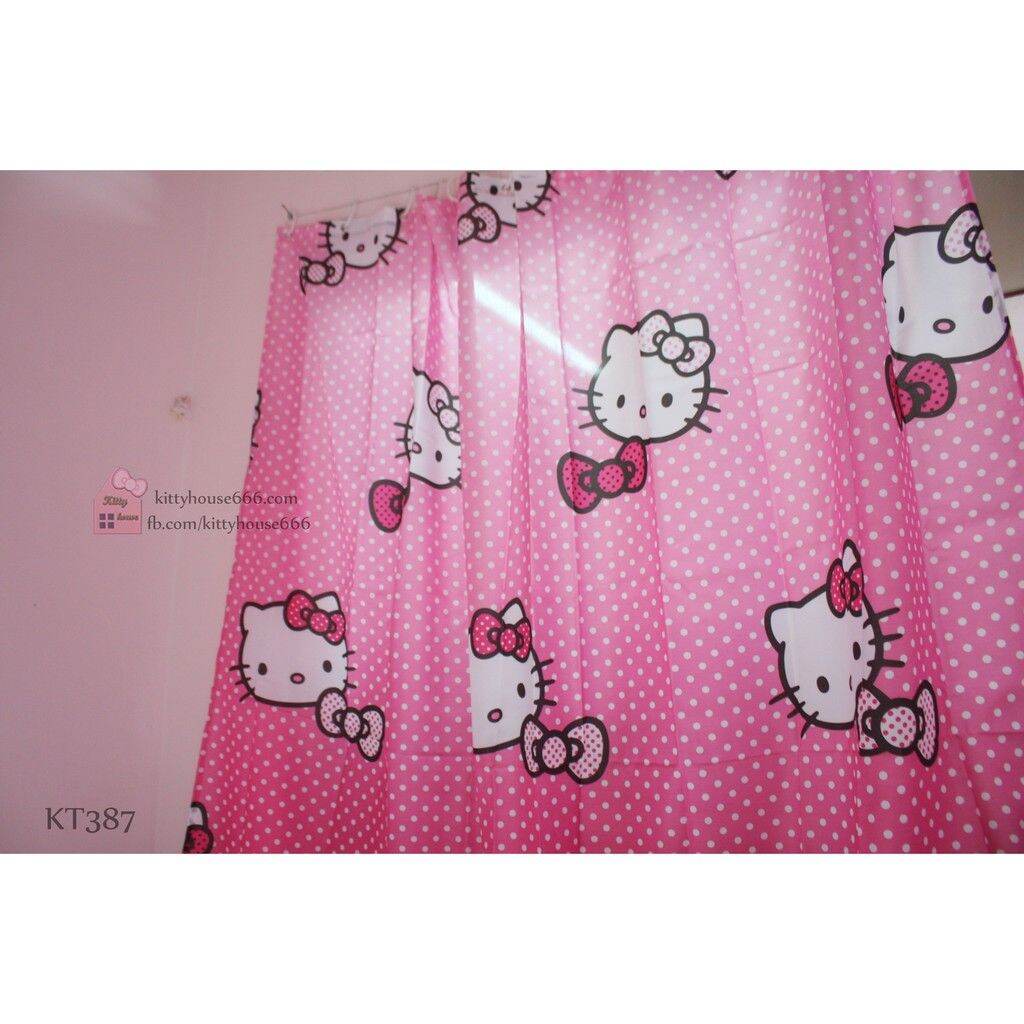 🌸RÈM HỒNG HELLO KITTY