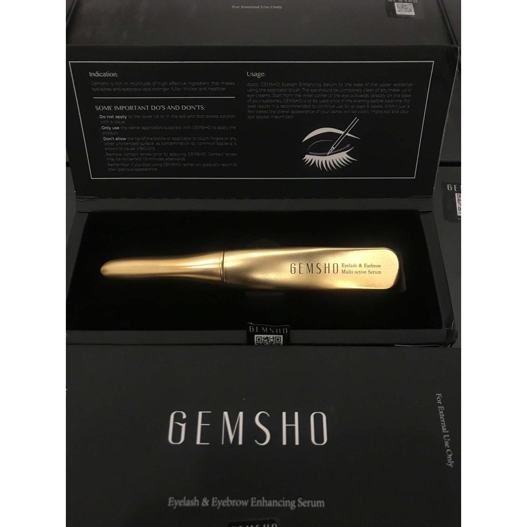 Serum dưỡng mi Gemsho Eyelash & Eyebrow 3ml