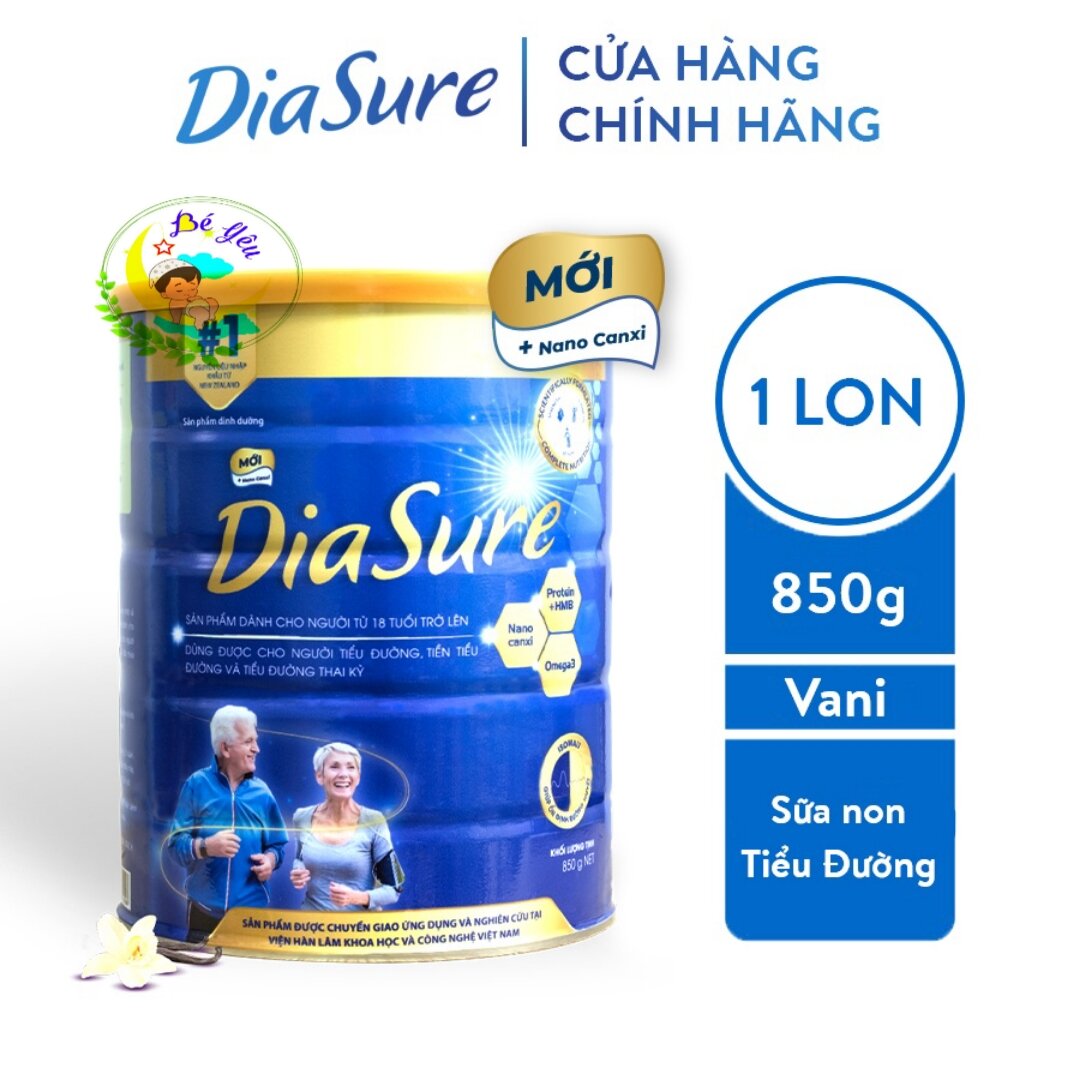 Sữa diasure combo 2 lon 850gr sữa non diasure