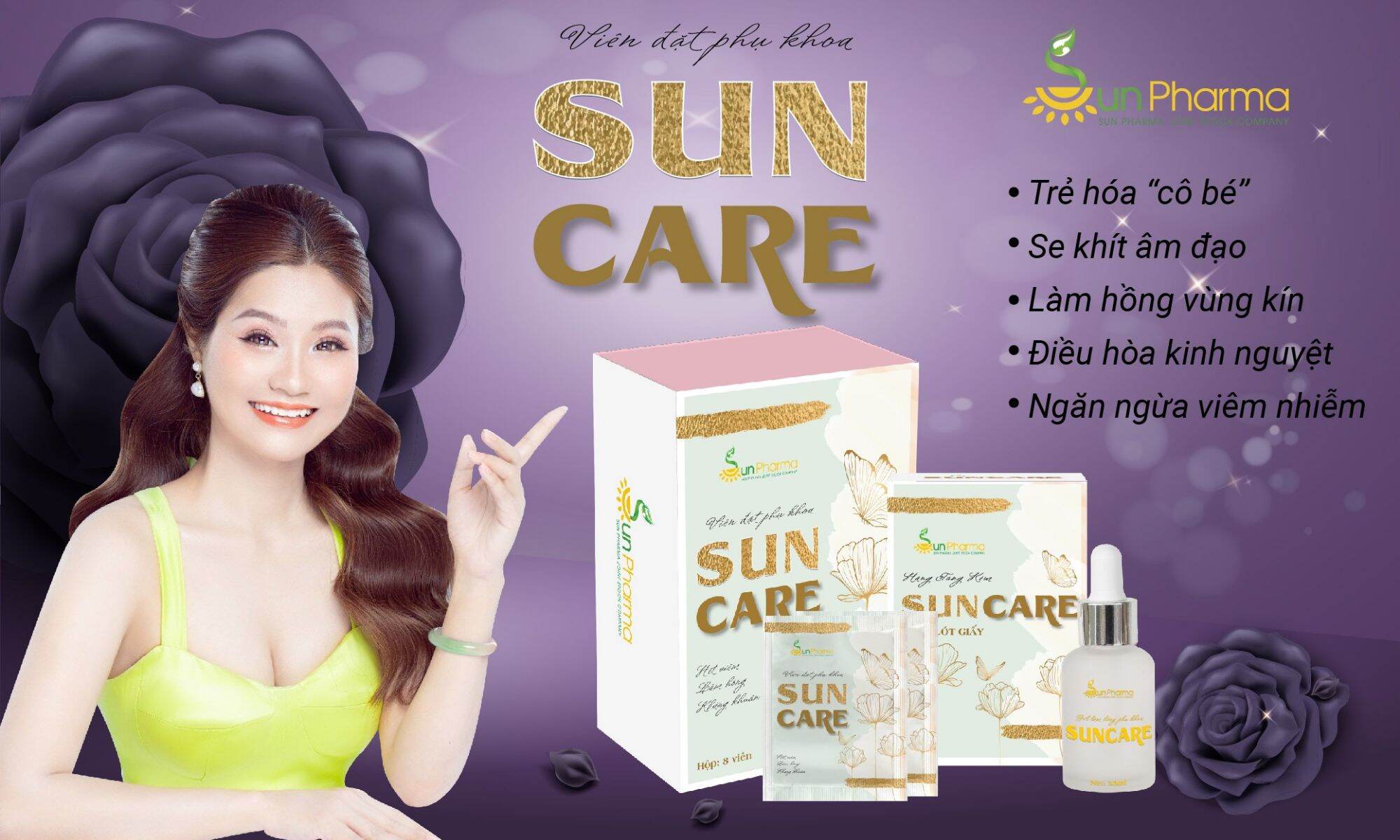Viên đặt phụ khoa Suncare