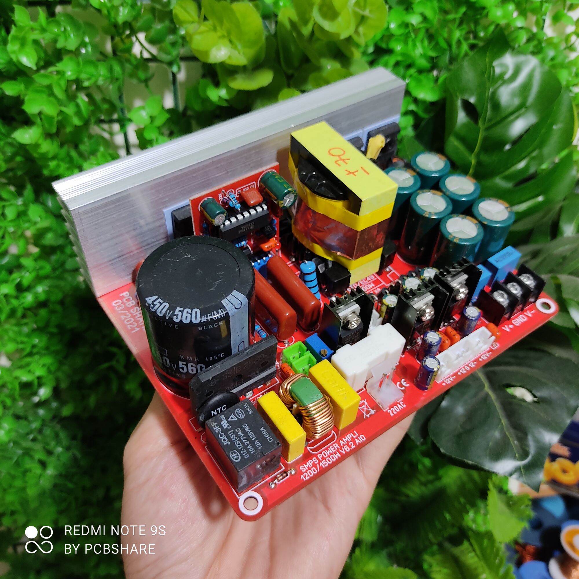Nguồn xung AMPLY 1200W V6 (SG3525)