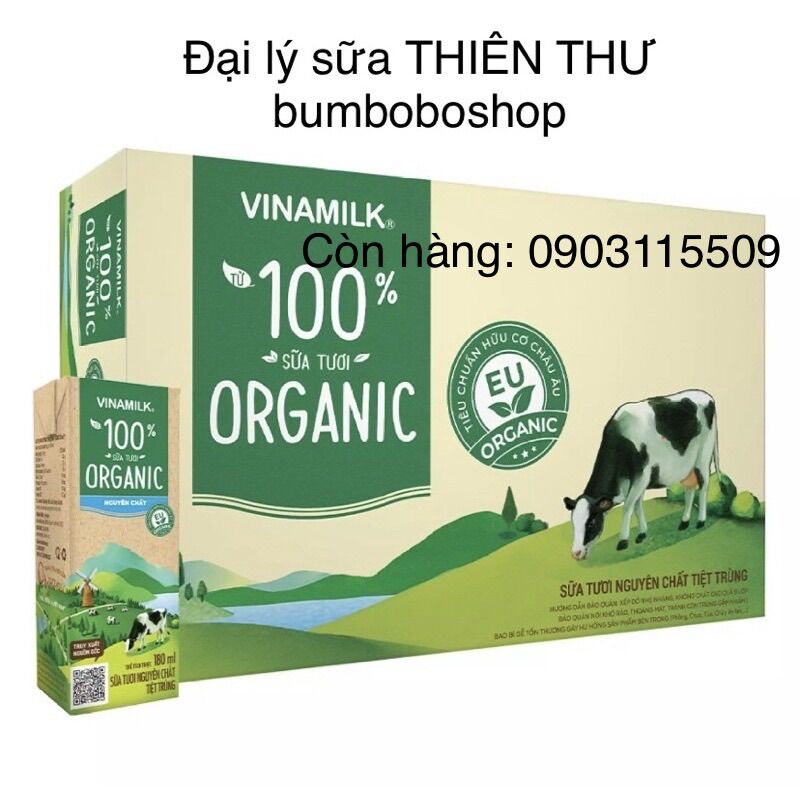 Thùng 48 hộp sữa vinamilk organic
