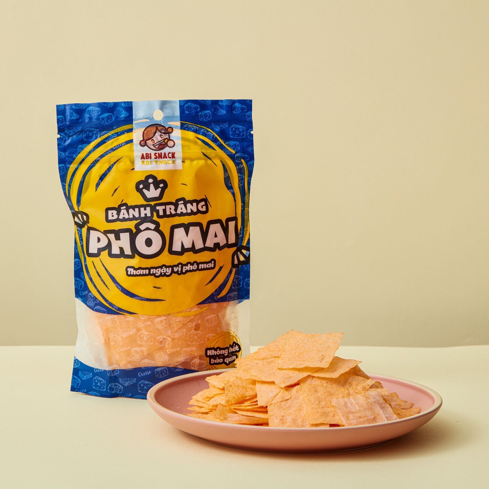Bánh tráng phô mai abi