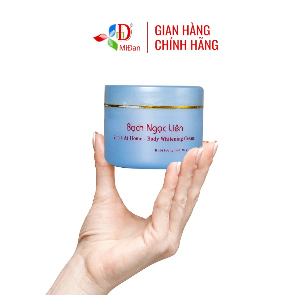 [Chính Hãng] Kem body Bạch Ngọc Liên Xanh 90g